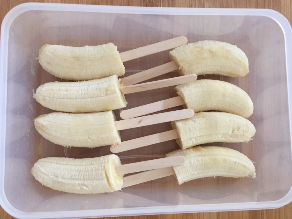 Cooking with Kids Frozen Banana Lollies YourGrocer Blog
